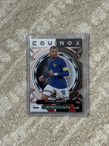Kylian Mbappe 2024 Panini Obsidian Orange /99