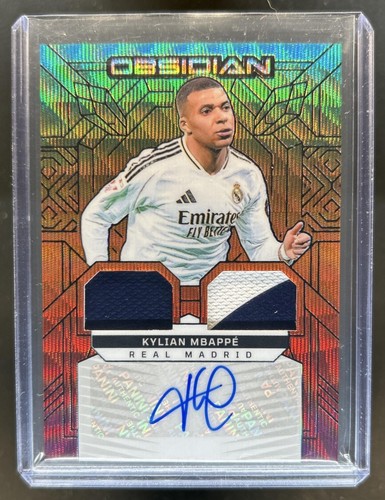 Kylian Mbappe 2024 Panini Ossidiana Verde /5