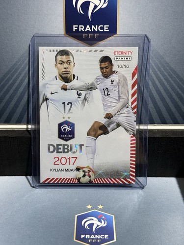 Kylian Mbappe 2025 Panini Eternity Bleus Red /10 /10