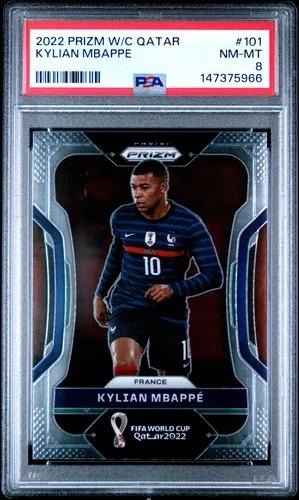Kylian Mbappe 2022 Panini Prizm