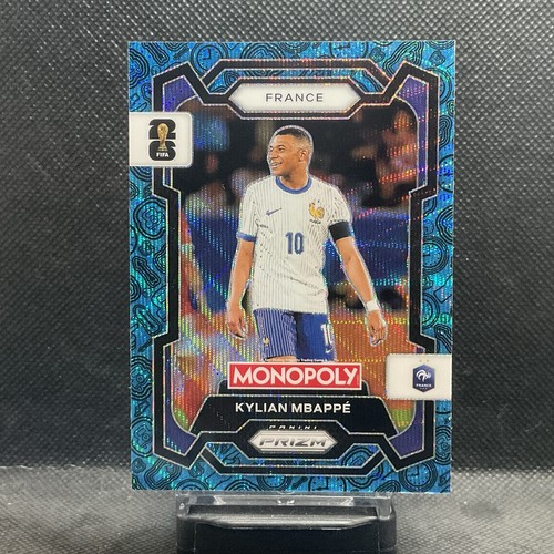 Kylian Mbappe 2026 Panini Prizm Blue Wave