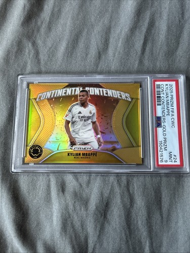 Kylian Mbappe 2025 Panini Prizm Club World Cup Oro /10