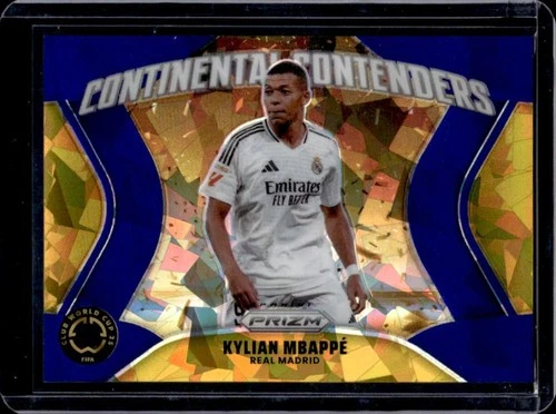 Kylian Mbappe 2025 Panini Prizm FIFA World Cup Blue Ice /99