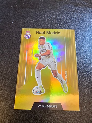 Kylian Mbappe 2025 Panini Prizm Gold /10