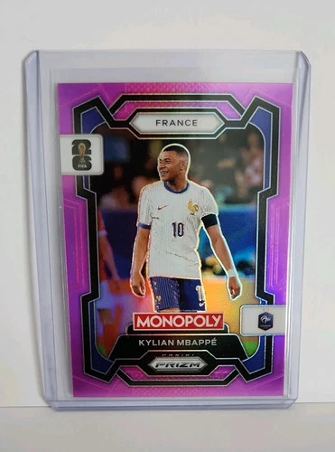 Kylian Mbappe 2026 Panini Prizm Pink Groove Prizm /199
