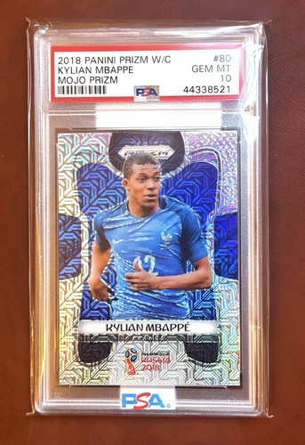 Kylian Mbappe 2018 Panini Prizm Prizm Refractor #80