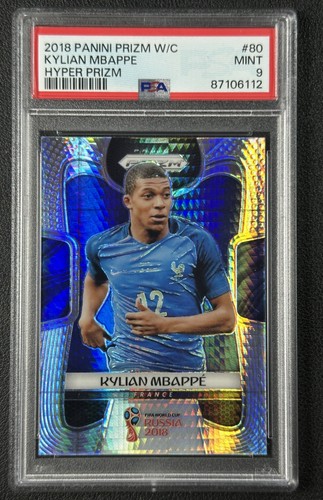 Kylian Mbappe 2018 Panini Prizm World Cup Hyper