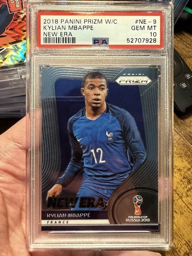 Kylian Mbappe 2018 Panini Prizm World Cup NE-9