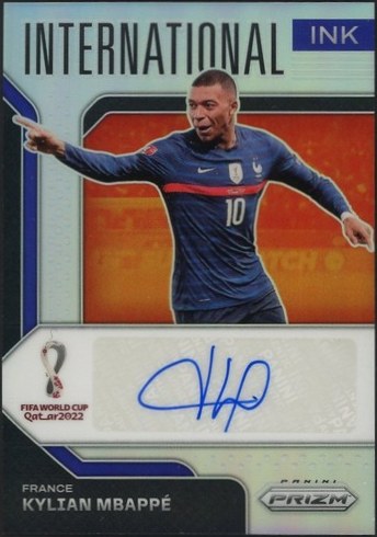 Kylian Mbappe 2022 Panini Prizm World Cup Silver /49