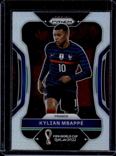Kylian Mbappe 2022 Panini Prizm World Cup Silver