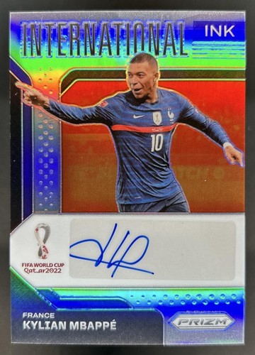 Kylian Mbappe 2022 Panini Prizm World Cup Silver