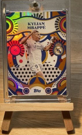 Kylian Mbappe 2024 Topps Real Madrid Team Set Orange /25