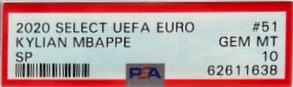 Kylian Mbappe 2020 Panini Select