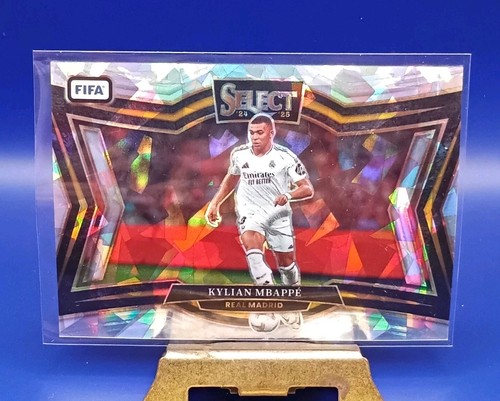 Kylian Mbappe 2024 Panini Select Cracked Ice