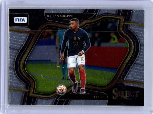 Kylian Mbappe 2022 Panini Select FIFA