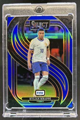 Kylian Mbappe 2024 Panini Select FIFA Blue #169
