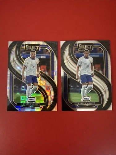 Kylian Mbappe 2024 Panini Select FIFA Pandora Prizm