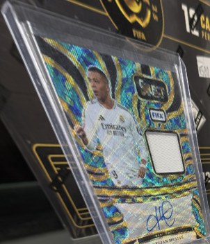 Kylian Mbappe 2024 Panini Select FIFA Peacock Prizm