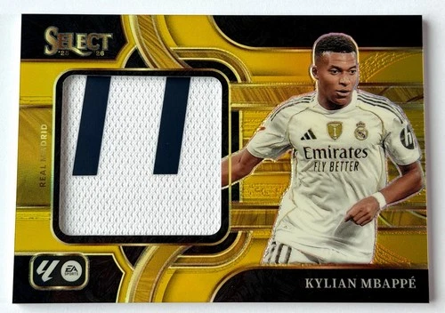 Kylian Mbappe 2025 Panini Select Gold /10