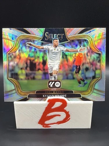 Kylian Mbappe 2025 Panini Select Prizm Silver