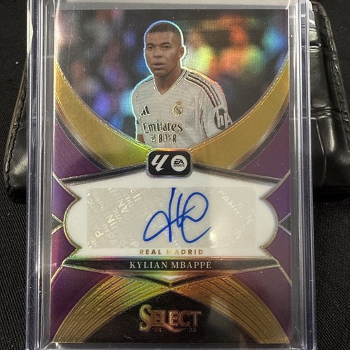 Kylian Mbappe 2024 Panini Select Purple /49