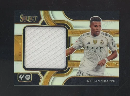 Kylian Mbappe 2025 Panini Select Silver Prizm