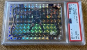 Kylian Mbappe 2017 Panini Select Silver Prizm