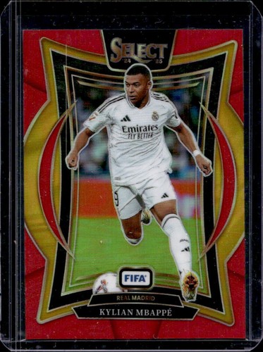 Kylian Mbappe 2024 Panini Select Terrace Red #1