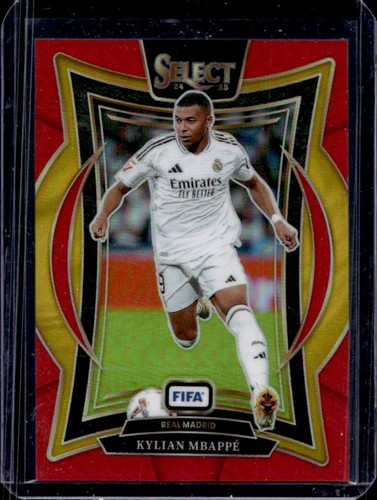 Kylian Mbappe 2024 Panini Select Terrace Red