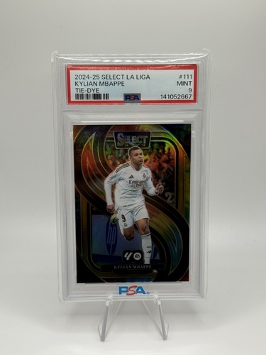 Kylian Mbappe 2024 Panini Select Tie-Dye Prizm /25