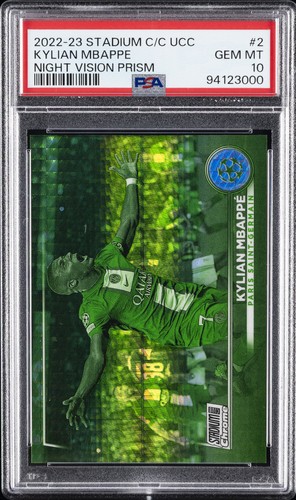 Kylian Mbappe 2022 Panini Stadium Club Chrome /199
