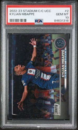 Kylian Mbappe 2022 Topps Stadium Club Chrome #2