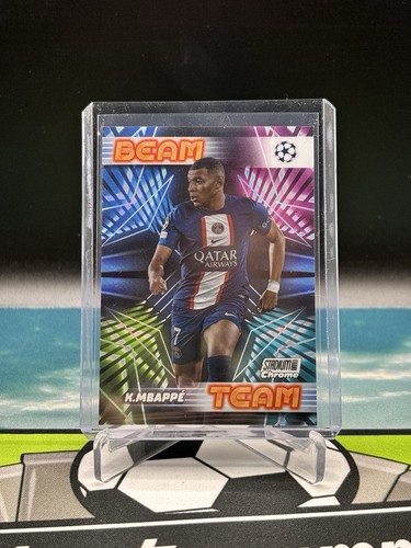 Kylian Mbappe 2023 Topps Stadium Club Chrome