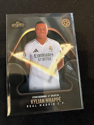 Kylian Mbappe 2024 Topps Summer Signings