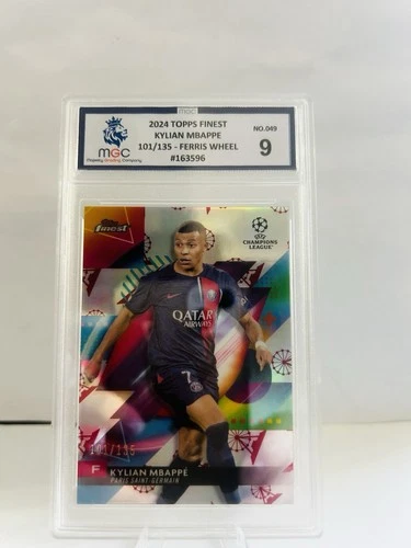 Kylian Mbappe 2024 Topps Finest 101/135