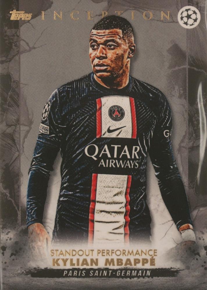Kylian Mbappe 2022 Topps Inception UEFA Club Competitions