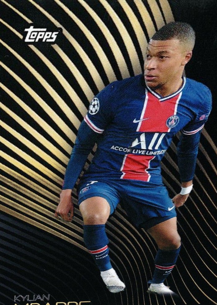 Kylian Mbappe 2021 Topps Knockout UEFA Champions League