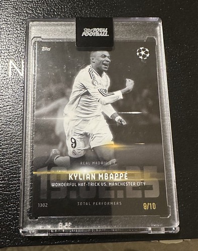 Kylian Mbappe 2025 Topps Total Football /10