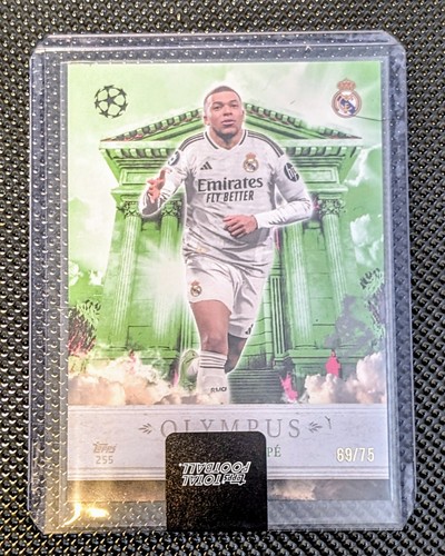 Kylian Mbappe 2024 Topps Total Football /75