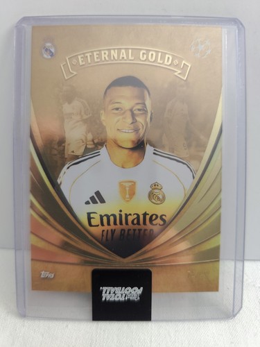 Kylian Mbappe 2025 Topps Total Football Gold /99
