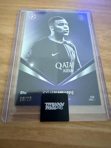 Kylian Mbappe 2023 Topps Total Football Purple /25