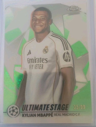 Kylian Mbappe 2025 Topps UCC Flagship /99