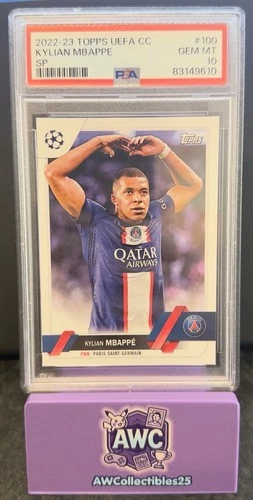Kylian Mbappe 2022 Topps UEFA Champions League