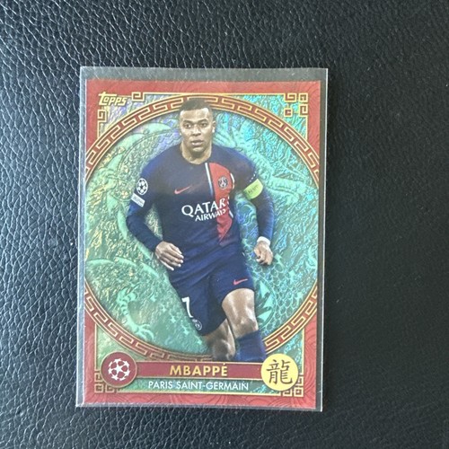 Kylian Mbappe 2024 Topps UEFA Club Competiciones Jade
