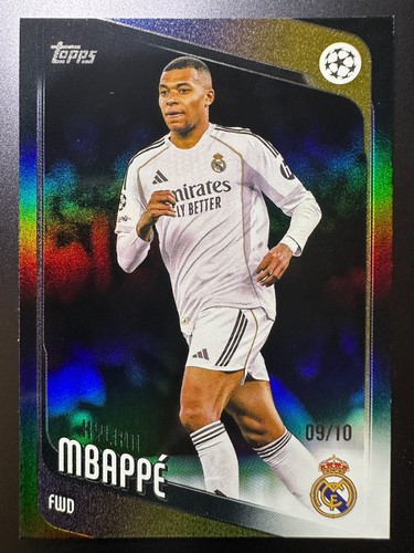 Kylian Mbappe 2025 Topps UEFA Club Competitions 09/10