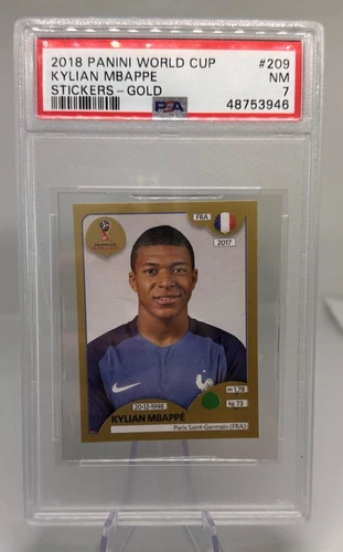 Kylian Mbappe 2018 Panini World Cup Stickers Gold