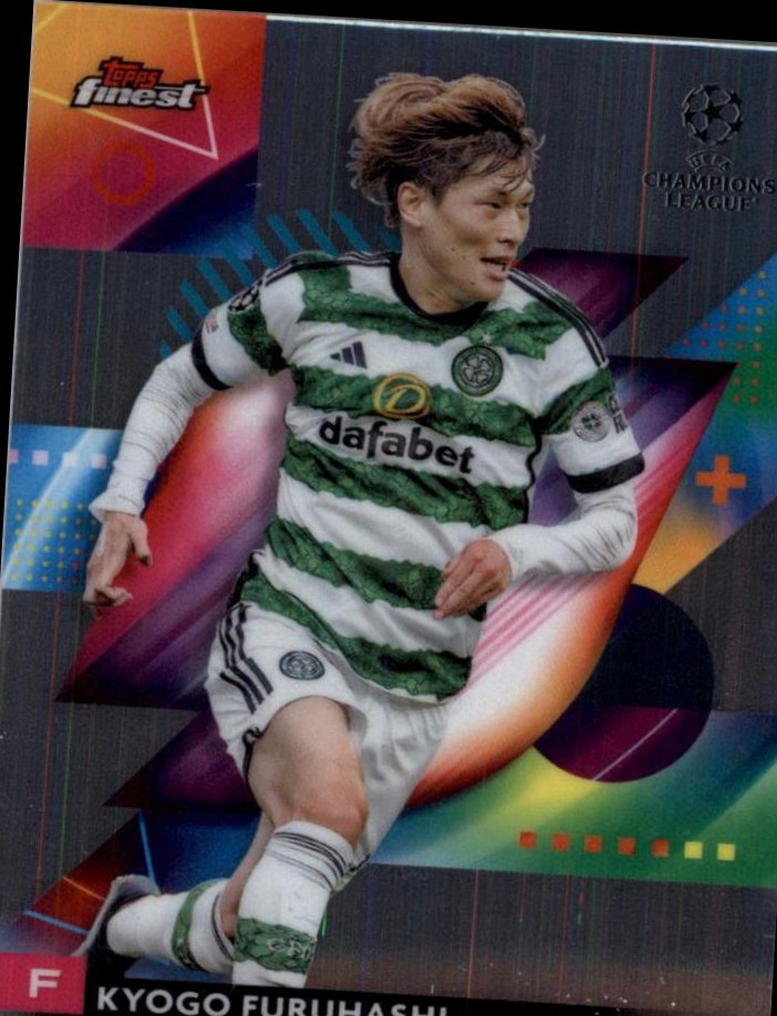 Kyogo Furuhashi 2023 Topps Finest UEFA Club Competitions