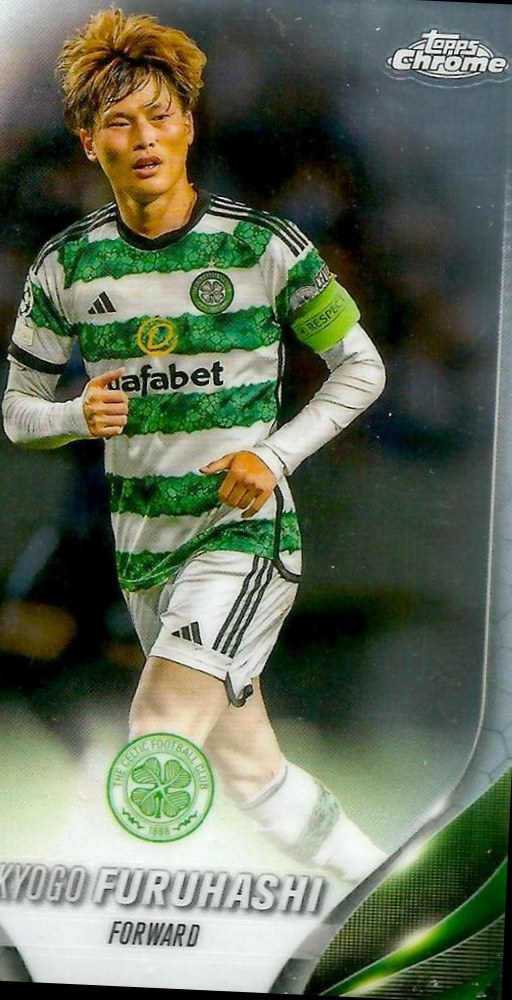 Kyogo Furuhashi 2023 Topps Chrome UEFA Club Competitions