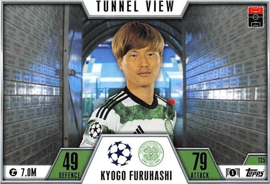 Kyogo Furuhashi 2023 Topps Match Attax UEFA Club Competitions Extra