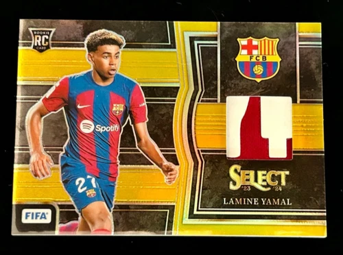 Lamime Yamal 2023 Panini Select Gold /10